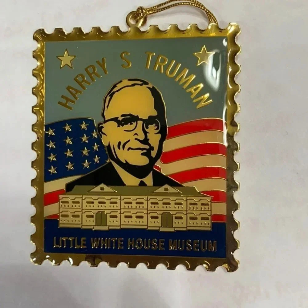 Harry‎ S. Truman little White House Museum collectible ornament